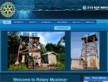 Tablet Screenshot of myanmarwater.org